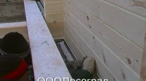 Строительство дома из профилированного бруса зимой (1)