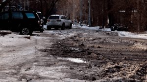 В ВОДЯНУЮ ЛОВУШКУ ПОПАЛАСЬ УЛИЦА ТОБОЛЬСКАЯ