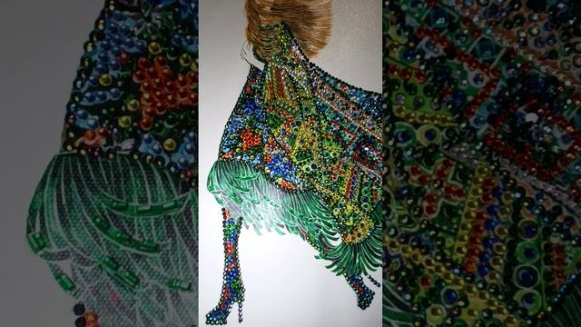 Алмазная мозаика." ВЕТРЕНЫЙ ДЕНЬ"