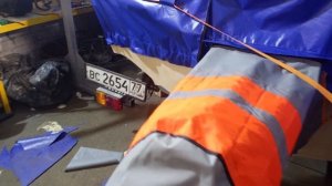 Чехол на угловую колонку катера