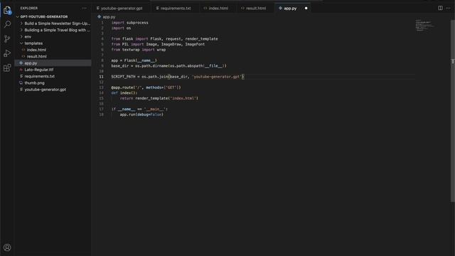 Build an image generator using OpenAI API / GPTScript and Python - Part 2