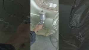 ПОКРАСКА автомобиля правильно.нанесение базы .часть 2