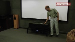 Обзор УКФ лазерного проектора Sony VPL-GTZ1