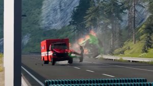 Аварии в BeamNG Drive