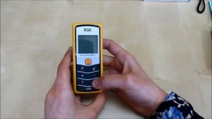Лазерный дальномер RGK D60. Обзор и тесты