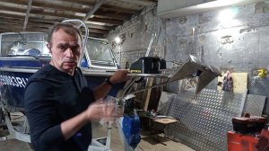 Тюнинг катера Салют 510 - полноценный бушприт