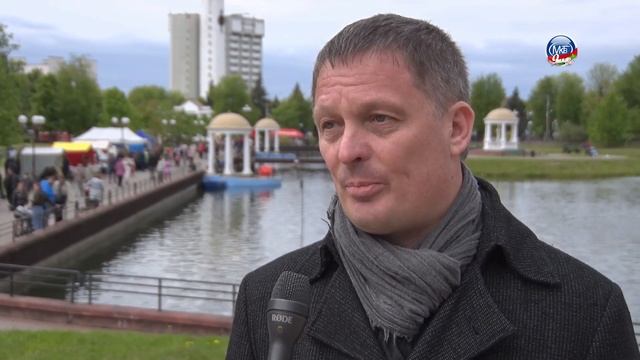 Празднование 9 мая в Молодечно
