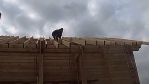 Дом из бруса по проекту 100-150 -026