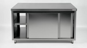 СТОЛ ПРОИЗВОДСТВЕННЫЙ СТАЛЬНОЙ КУПЕ RESTOINOX СПСЗК-15/7