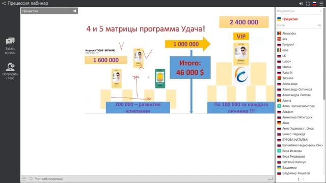 ПРЕЦЕССИЯ ! Лестница УДАЧИ!