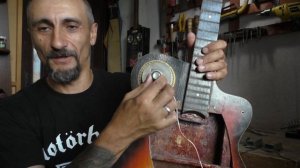 Болгарская гитара Орфей Аида после адского колхозинга