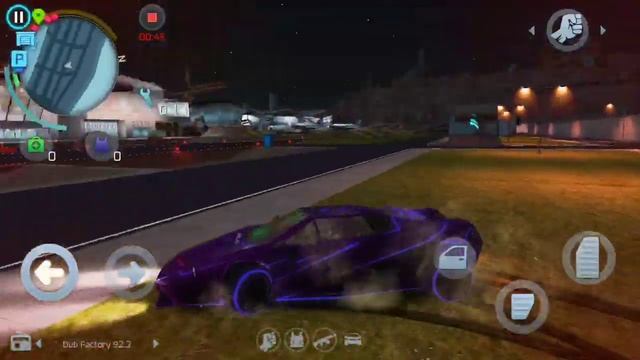 Neon car doing donuts part two смотреть онлайн