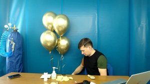 Надуть шары гелием