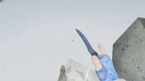 Falchion Knife Bright Water (Battle-Scarred) | CS2 Skin Showcase #351