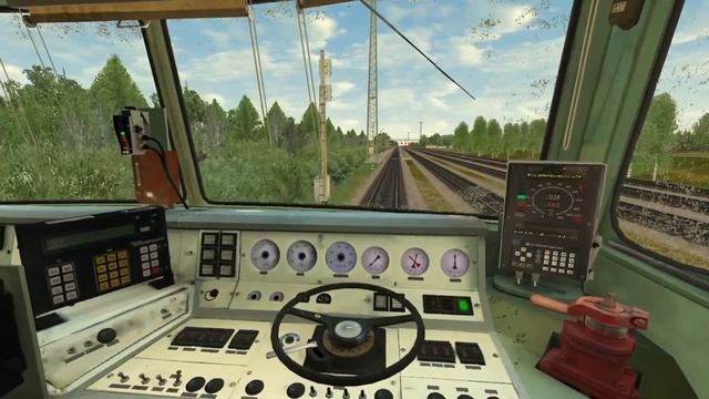 Смена на Скором по Успенску RTrainSim серия 1