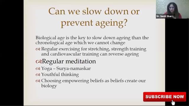 How to Stop Aging | By - Dr Suniti Sharma смотреть онлайн