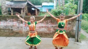 O Saki Saki ll Bharatanatyam dance cover by Amrita  and Rima Samanta ll Nora Fatehi ll Batla House