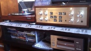 Micro Seiki DD-6,  Luxman L-58A