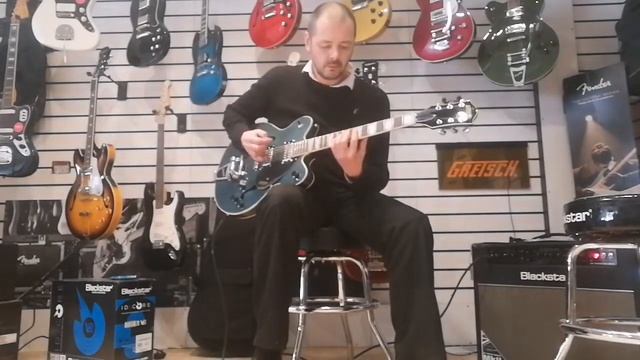 'Used' Gretsch G2622T GNMTL w/Bigsby - Rimmers Music смотреть онлайн