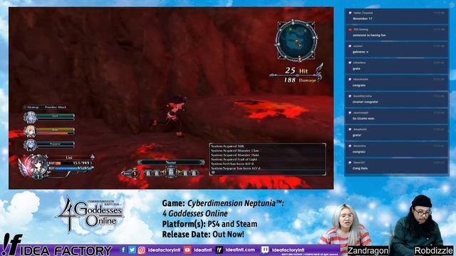 Team Iffy Streams Cyberdimension Neptunia: 4 Goddesses Online on 11/21! смотреть онлайн