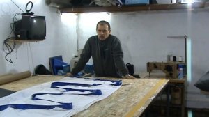 Пошив парусов. Стаксель и генуя.