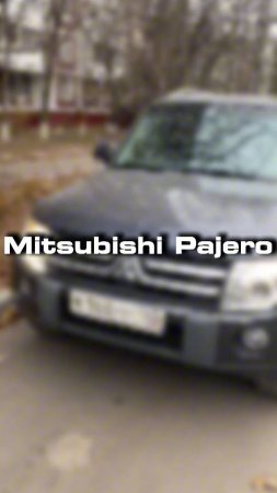 как относитесь к Mitsubishi Pajero?