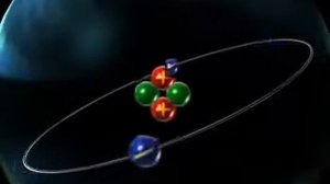 Видеоролик   анимация 'Строение атома и ядра'