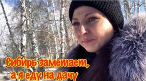 СИБИРЬ ЗАМЕТАЕТ, А Я ЕДУ НА ДАЧУ…/ОЧЕНЬ СИЛЬНЫЙ СНЕГОПАД В СИБИРИ/СОСКУЧИЛАСЬ ПО СВОЕЙ ДАЧЕ/МОЯ ДАЧА