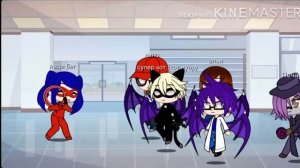 Гача Клуб мини-фильм ,,попал в мир Леди баг и кота нуара,, 2/2