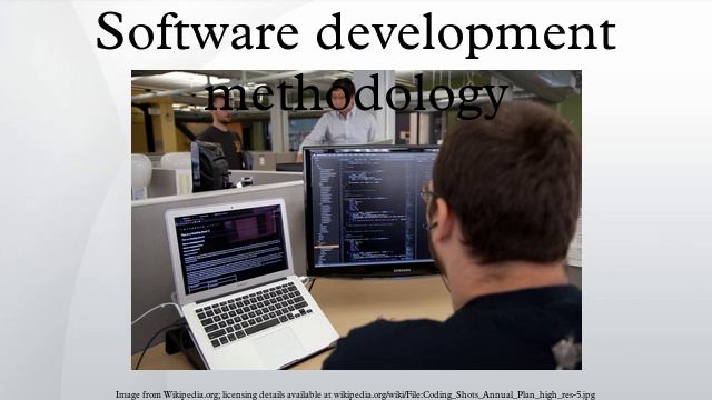Software development methodology