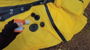 Велопак, пробный спуск на воду