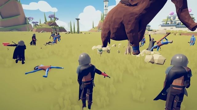 IF Baby Yoda DIES, Mandalorian LOSES in Totally Accurate Battle Simulator! - TABS Mod Challenges смотреть онлайн