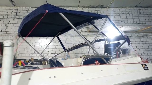 Тент на катер Стрелка 510