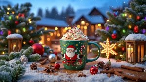 Calm Christmas Nights: Smooth Jazz & Piano Bossa Nova for Background, Focus, and Relaxation