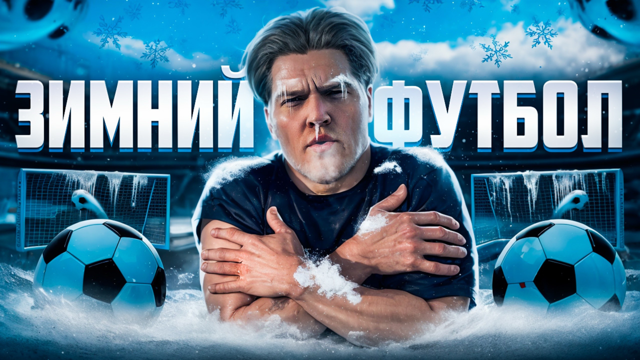 ЗИМНИЙ ФУТБОЛ | ВЫПОЛНЯЮ ФУТБОЛЬНЫЕ ТРЮКИ ЗИМОЙ смотреть онлайн