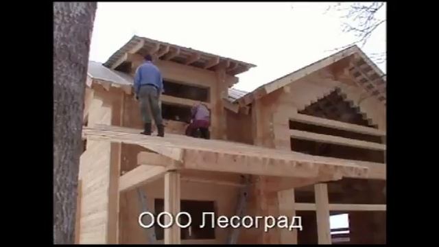 Монтаж временной кровли