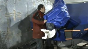 Тент-чехол для подвесного мотора