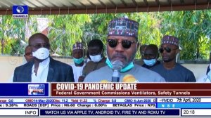 Federal Govt Commissions Ventilators, Safety Tunnels