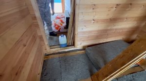 Работы по внутренней отделки в деревянном доме