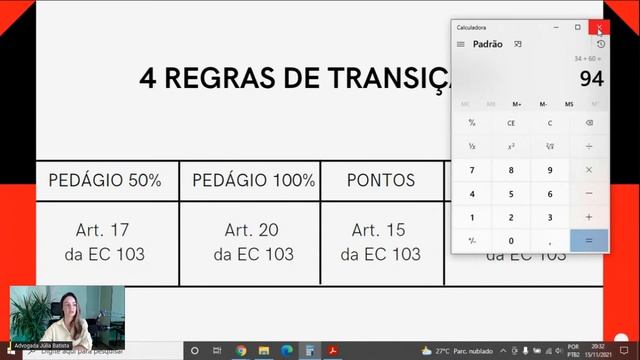 #LIVE 65 - A importância de dominar regras de transição da aposentadoria por tempo de contribuição. смотреть онлайн