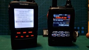 YAESU FT2D with YAESU FT5D