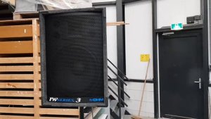 HH V800 MOS-FET power amplifier + Ohm RW-3 Speakers Sound Test P.A. Anlage