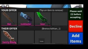 MM2 Trading Montage #27 | Getting Chroma Elderwood Blade 😮