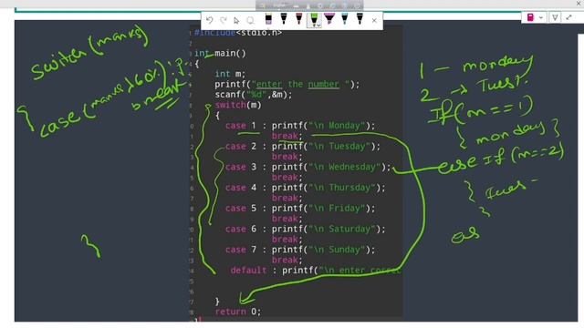 Learn C Language Switch Case Method | Bangla Programming Tutorial