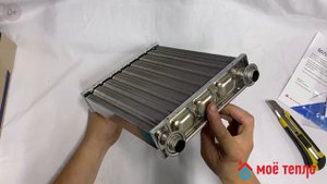 Теплообменник первичный для котла Navien ACE Coaxial 30К #котел #ремонткотла #navien #отопление