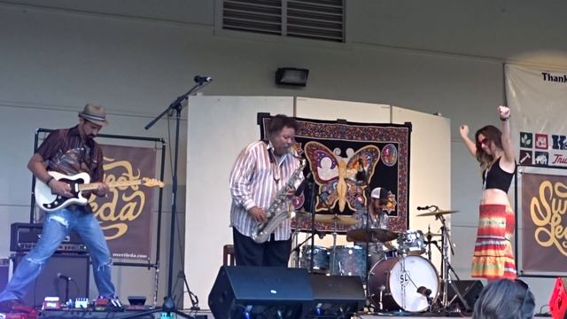 "Stand By Me" Sweet Leda w/Ron Holloway, Quiet Waters Park, Annapolis, MD 7-15-2017 смотреть онлайн