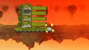 Мега Гибрид Босс Дора Против Мега Танков - Мультики про танки