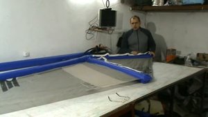 Надувной парус для SUP, обучению серфингу, катамарана или небольшой лодки