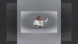 Модель вертолета Ми-4, б/н СССР-66914