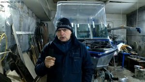 Тент на лодке Вятбот 390